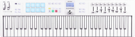 Arturia KeyLab Essential MK3 61 Clavier MIDI (Alpine White)