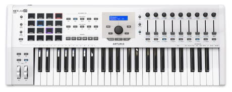 Arturia KeyLab 49 MKII Clavier MIDI (White)