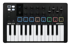 Arturia MiniLab 3 MIDI-Craviers (Sort)