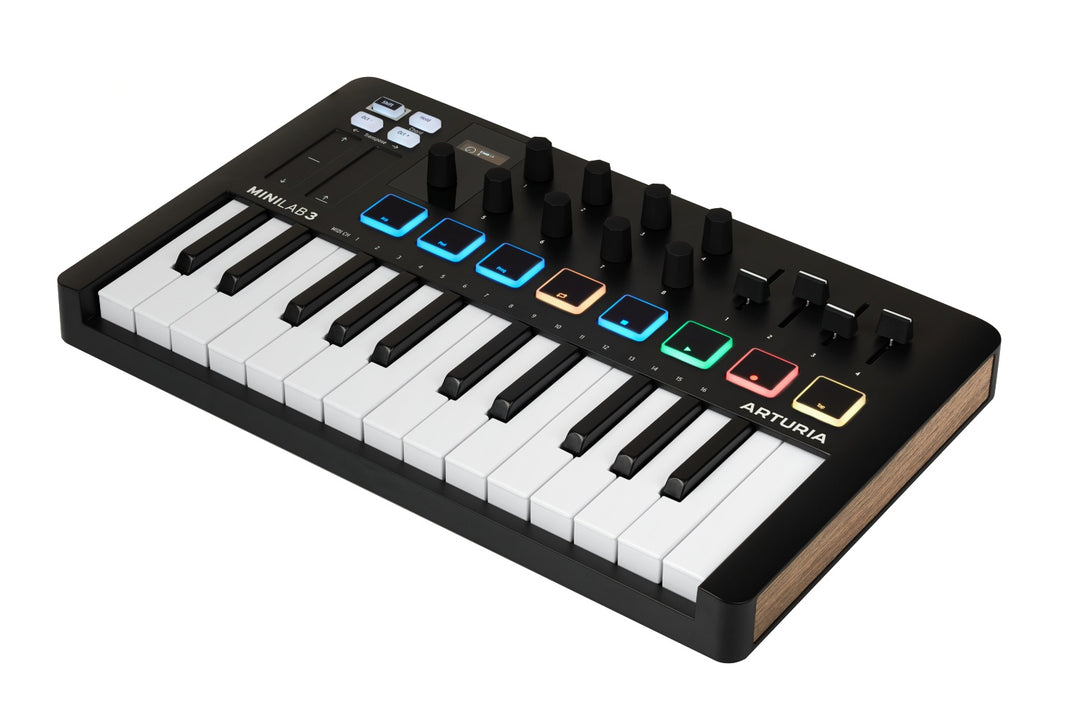 Arturia MiniLab 3 MIDI-Craviers (Sort)