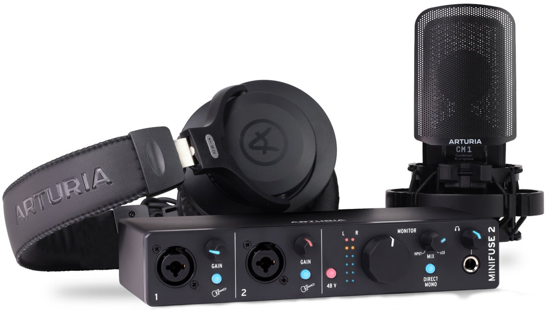 Arturia Minifuse Recording Pack (Noir)