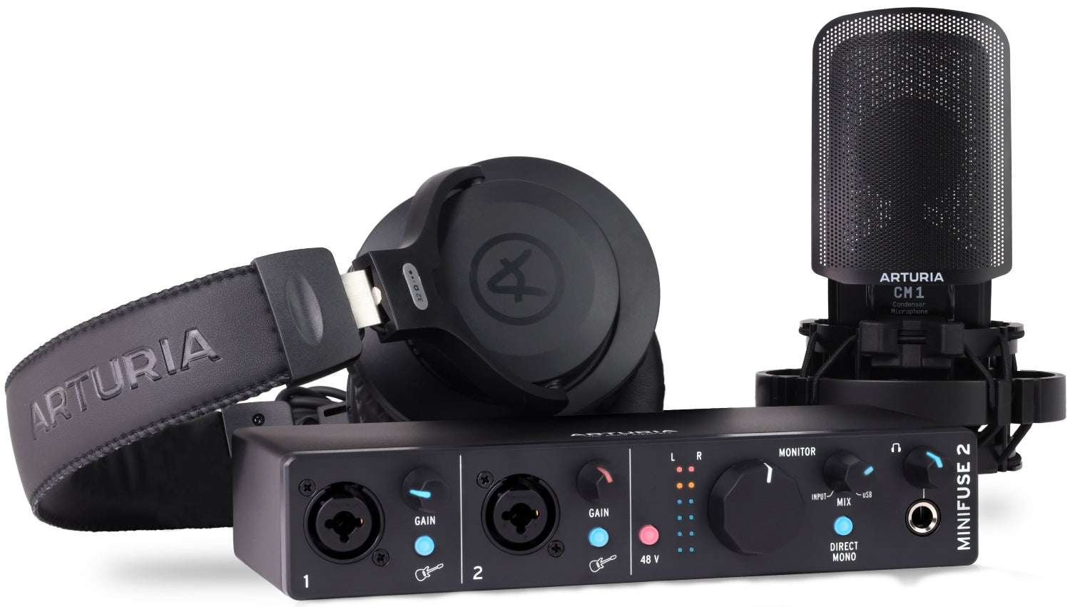 Arturia Minifuse Recording Pack (Noir)