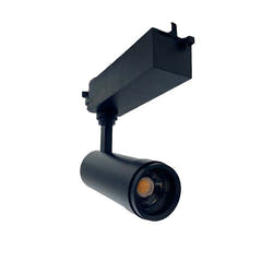 Atomic Pro Exy20D Spot sur rail (20 Watt, 3200K, Noir)
