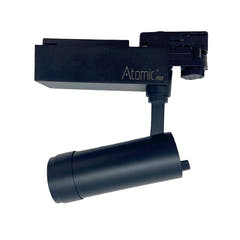 Atomic Pro Exy20D Spot sur rail (20 Watt, 3200K, Noir)