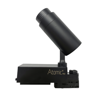 Atomic Pro FLZ-20 Spot sur rail (20 Watt, 3200K, Noir)