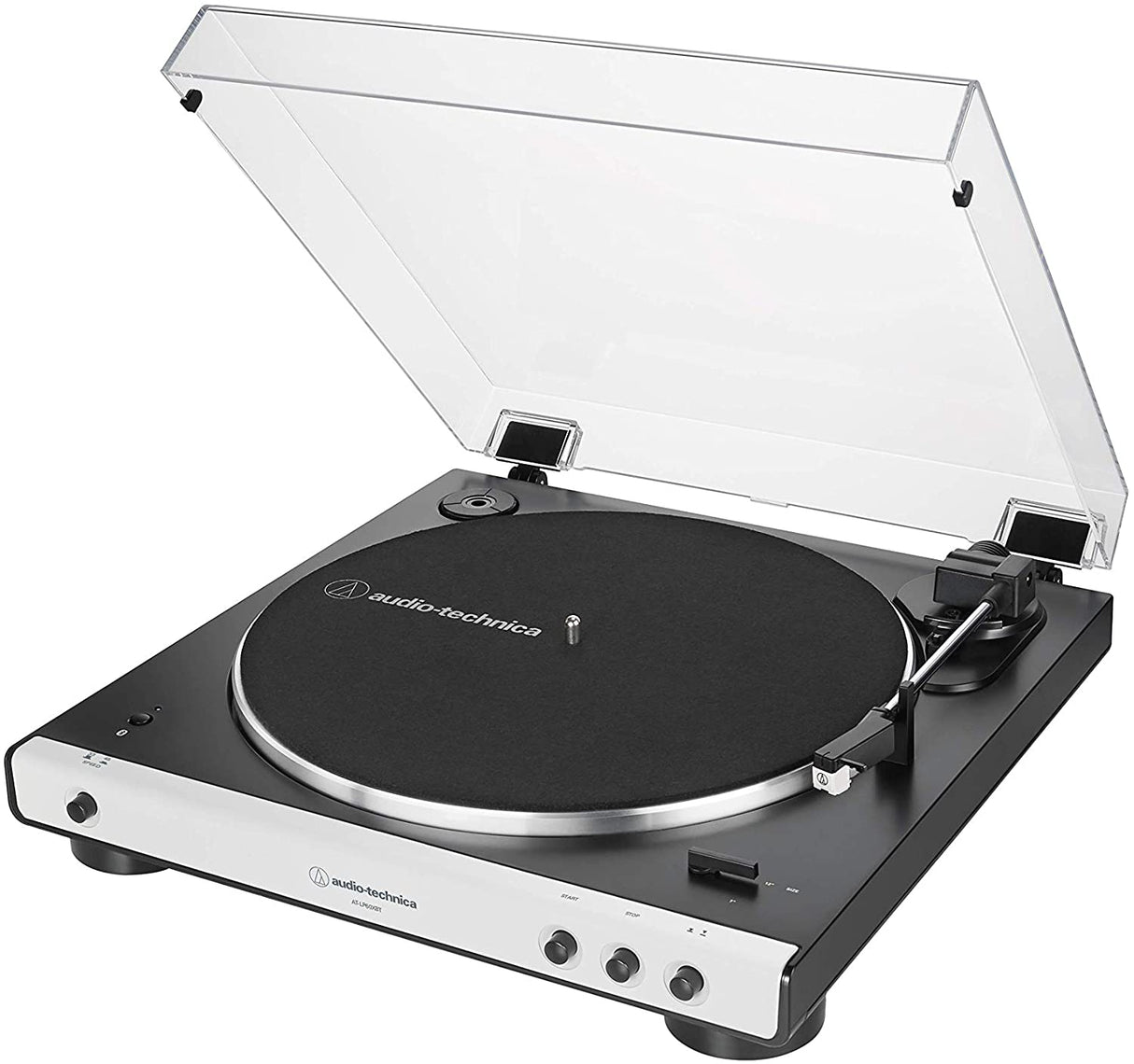 Audio-Technica AT-LP60XBT-WH + Pioneer DM-40BT-W Bluetooth speakers