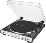 Audio-Technica AT-LP60XBT-WH + Pioneer DM-40BT-W Bluetooth speakers