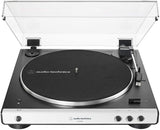 Audio-Technica AT-LP60XBT-WH + Pioneer DM-40BT-W Bluetooth speakers
