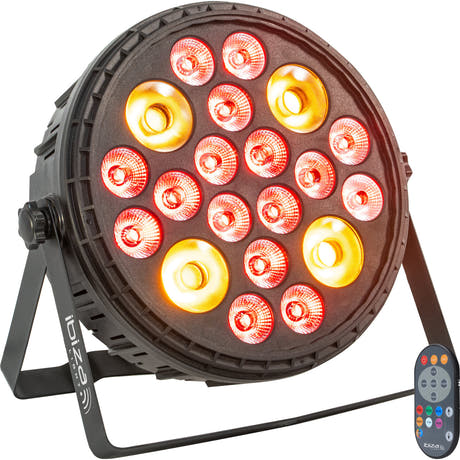 Big PAR 16x4W RGBW + 4x 30W Ambre