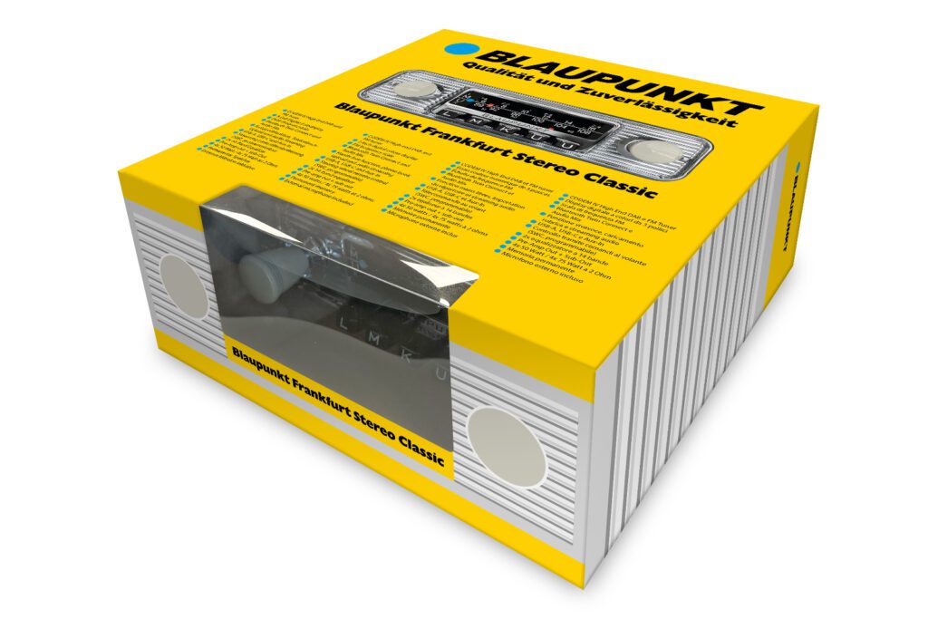 Blaupunkt Frankfurt Stereo Classic Retro Autoradio avec DAB+, Bluetooth et USB