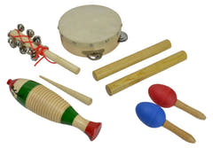 Ensemble de Percussion pour Enfants avec 5 Pièces