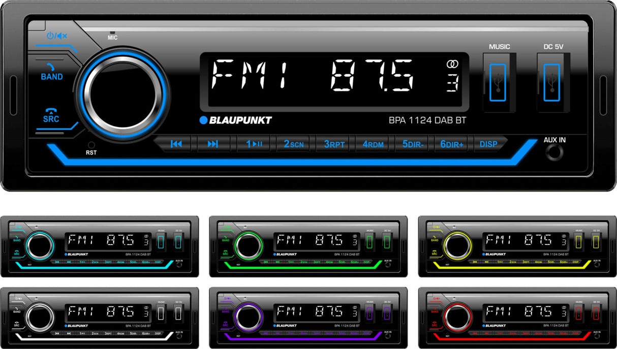 Article de retour: Blaupoint BPA 1124 ACTORADE avec DAB + et Bluetooth