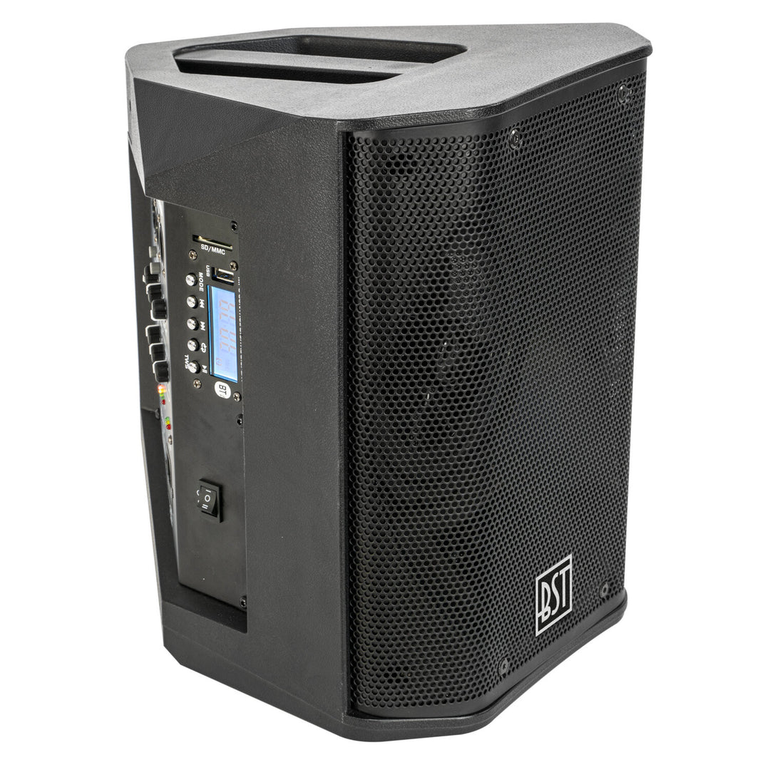 BST Enceinte 6,5" à Batterie avec Mixer (60W)
