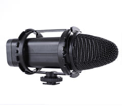 Boya Suspension pour microphone shotgun avec griffe porte-accessoires