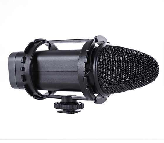 Boya Suspension pour microphone shotgun avec griffe porte-accessoires