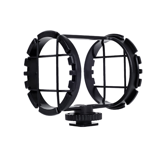 Boya Suspension pour microphone shotgun avec griffe porte-accessoires