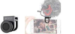 Boya support pour smartphone pour fixer un microphone ou une LED