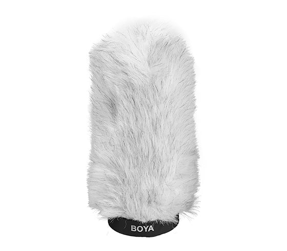 Bonnet anti-vent Boya pour microphone shotgun, longueur 160 mm
