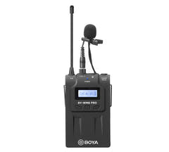 Émetteur sans fil bodypack Boya TX8 Pro avec micro-cravate