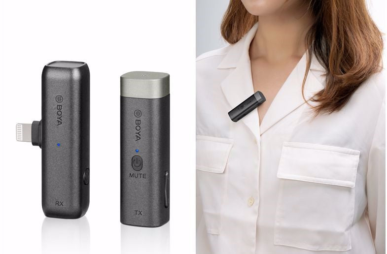 Boya Microphone sans fil pour streaming (USB-C)