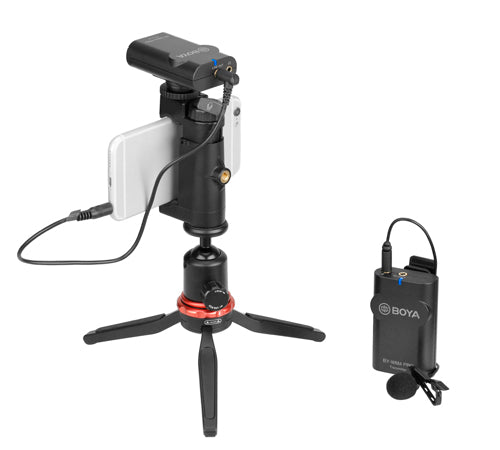 Boya ensemble sans fil pour DSLR et smartphones