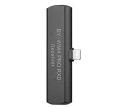 Kit sans fil Boya avec récepteur lightning et émetteur lavalier WM4