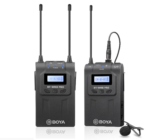 Boya kit caméra sans fil avec double récepteur et 1 émetteur