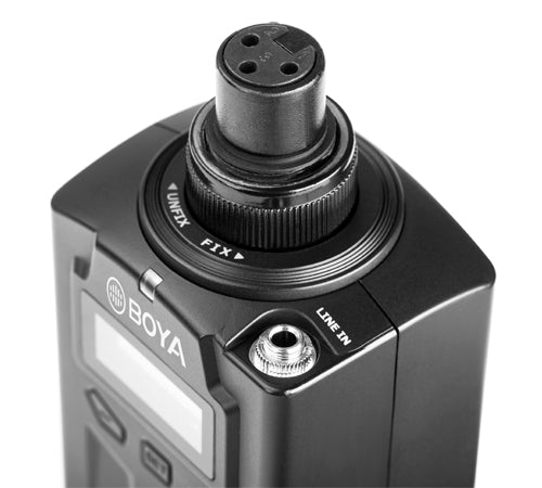 Boya WXLR8 Pro émetteur plug XLR 556-596 MHz