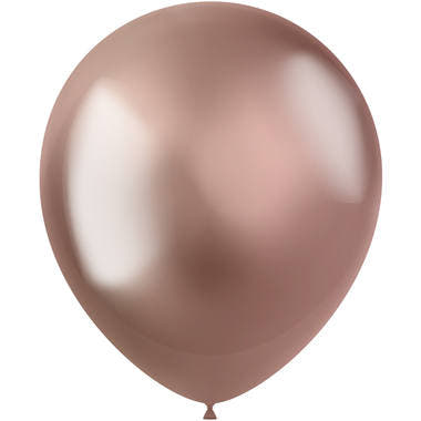 Ballons 10 pcs. (Or Rose Intense, 33cm)