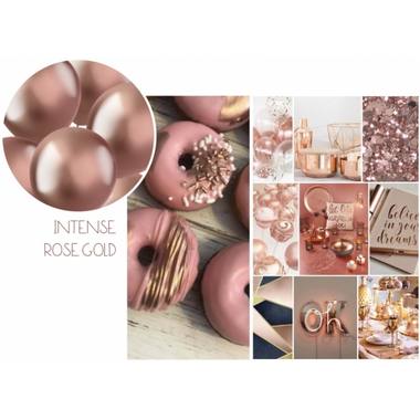 Ballons 10 pcs. (Or Rose Intense, 33cm)