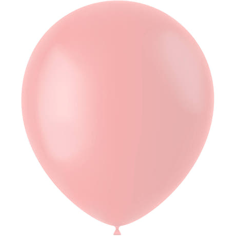 Ballons 50 pcs. (Rose Poudre Mat, 33cm)