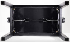 Grooveland KB200 Banc de Piano (Mat Noir)