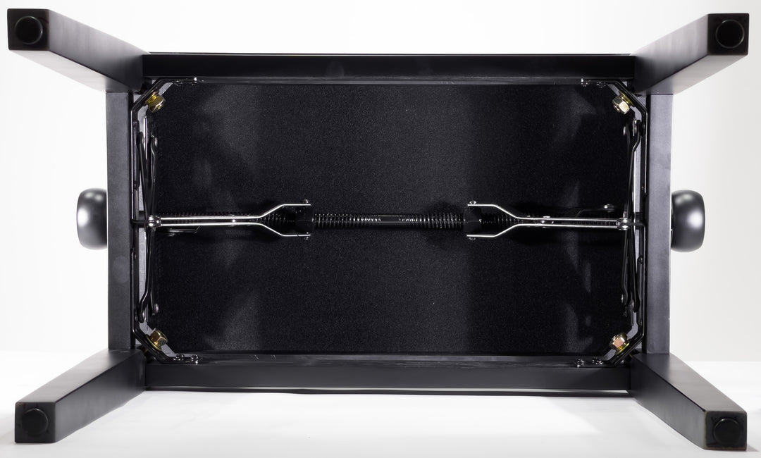 Grooveland KB200 Banc de Piano (Mat Noir)