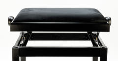Grooveland KB200 Banc de Piano (Mat Noir)