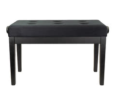 Dobbelt Klaverbænk Deluxe (Mat sort) BandMate PB200D