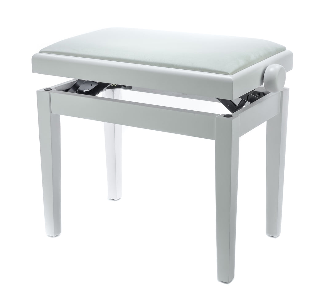 Grooveland KB200 Banc de Piano (Mat Blanc)