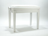BandMate PB200 Piano Bench Deluxe (Matte white)