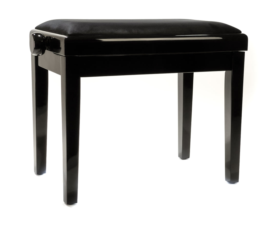 Grooveland KB200 Banc de Piano (Noir Brillant)