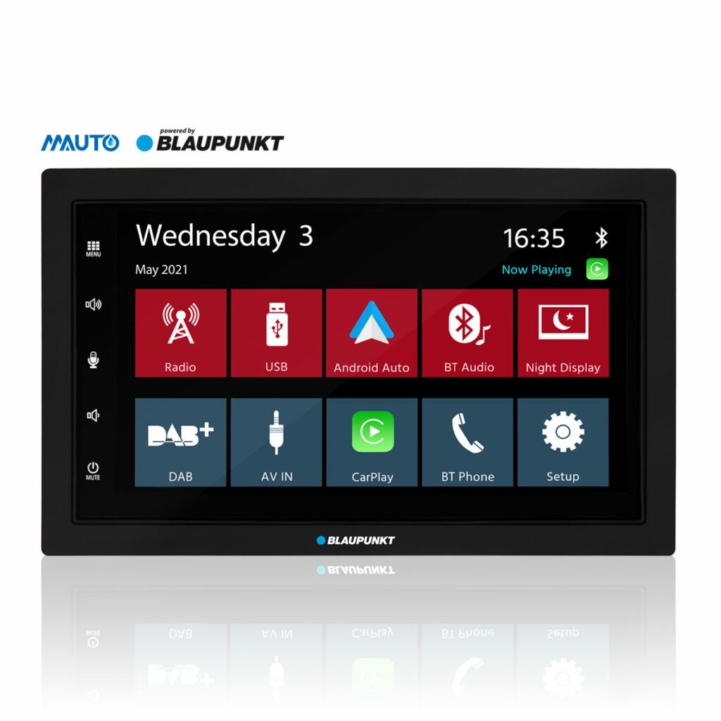 Blaupunkt Oslo 600 DAB m. Trådløs CarPlay, Android, DAB+ et Bluetooth