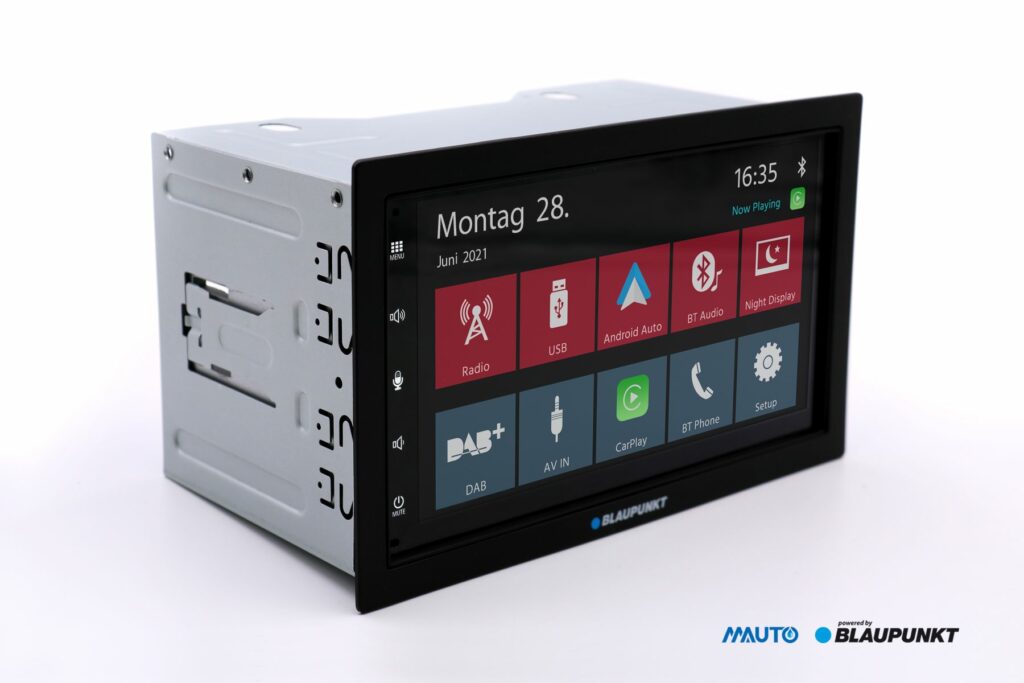Blaupunkt Oslo 600 DAB m. Trådløs CarPlay, Android, DAB+ et Bluetooth