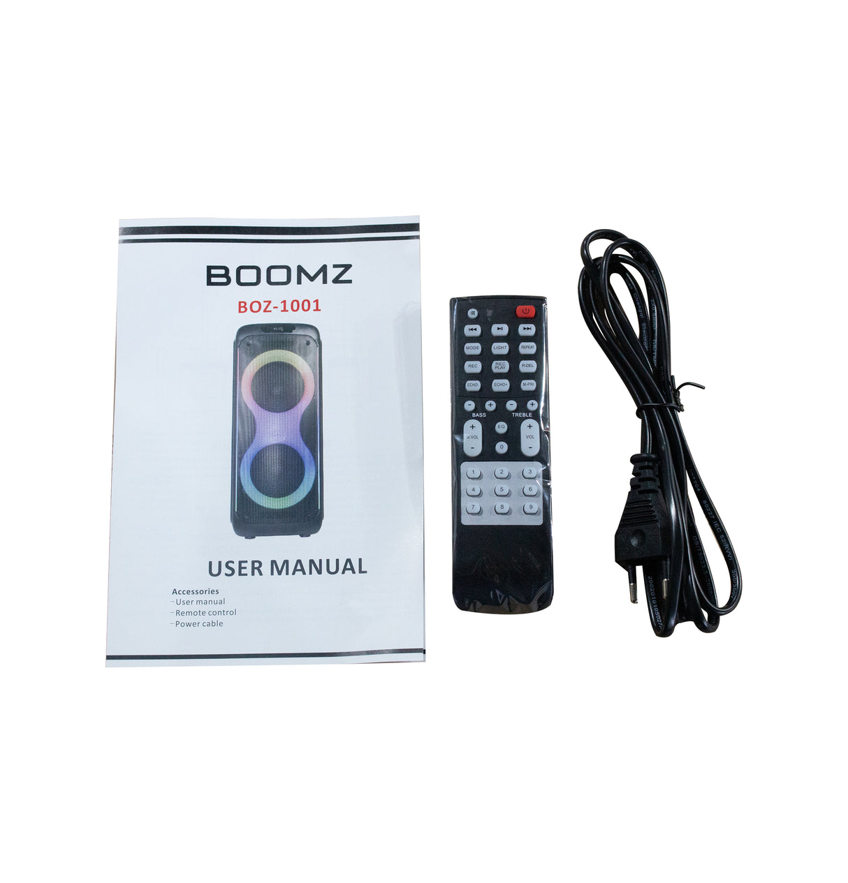 BOOMZ Raver Party Speaker with Lights