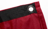 Molton Backdrop with eyelets (Bordeaux)