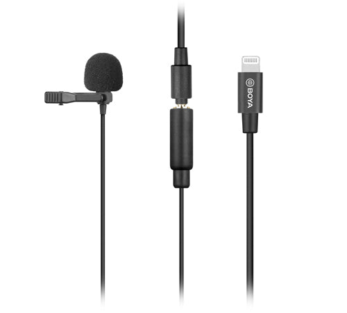 Boya M2 Button Microphone for iPhone/iPad