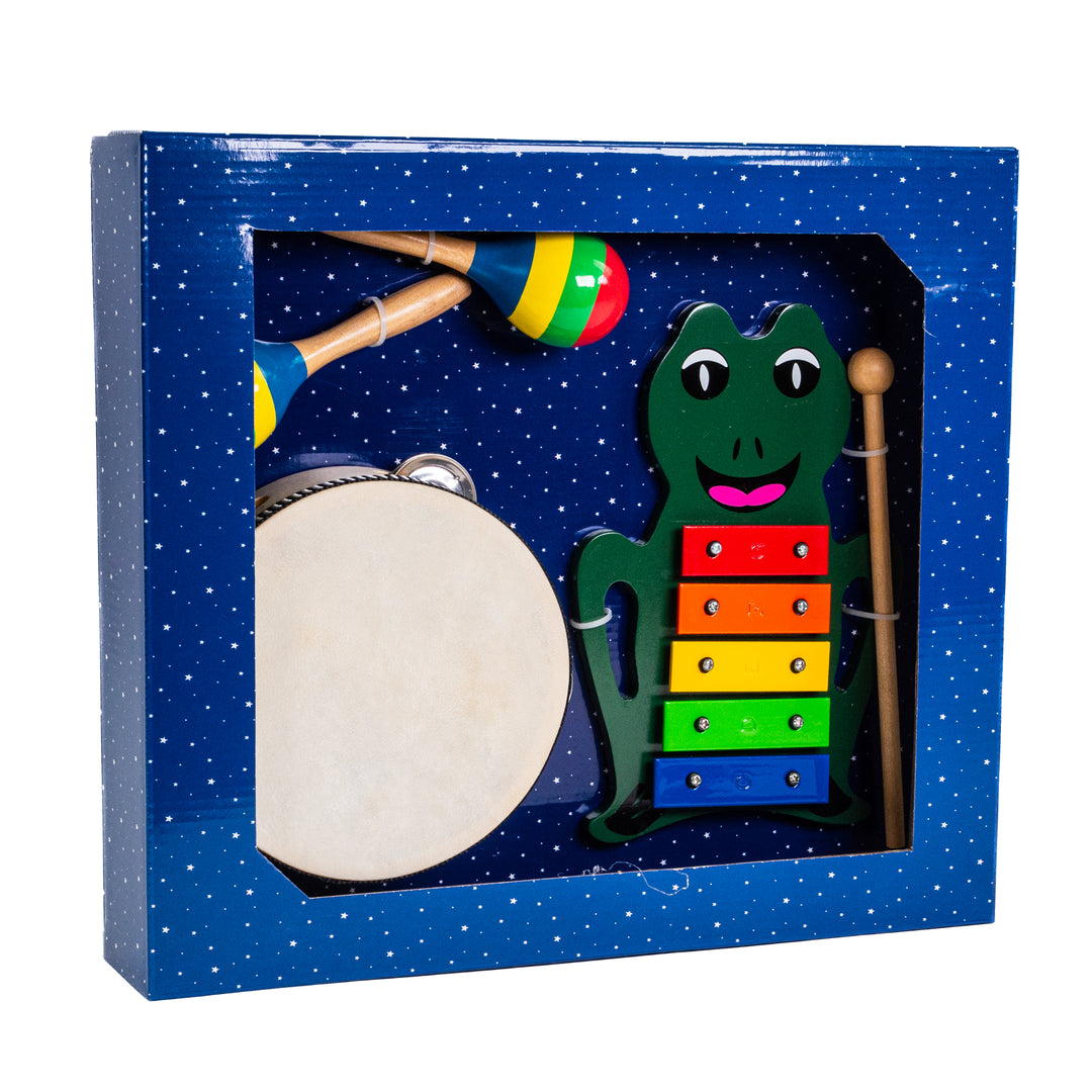Coffret cadeau Percussion pour enfants avec Glockenspiel