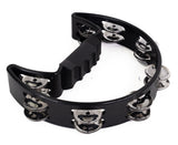 Crescent Tambourine (black)
