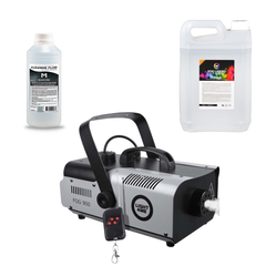 Light4Me Fog 900 Machine à brouillard 900W Bundle