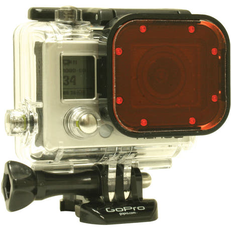PolarPro Hero3 Filtres en verre Slim Line/Rouge
