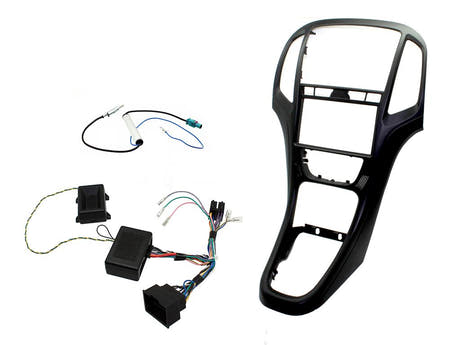 CTKVX04 Kit de montage pour Opel Astra 2010-2015 (Noir)