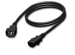 Câble d’alimentation ProCab 3 x 1,5 mm², Euro femelle>Euro mâle, 1,5 m