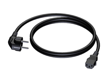 ProCab powerkabel 3x1,5 mm², hun Euro>Schuko han, 10 m (PVC)